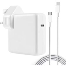 87W USB C Fast Charger Power Adapter Compatible with Mac Book Pro uk plug