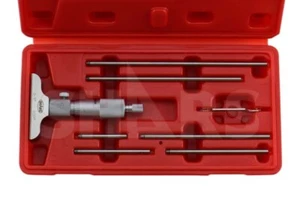 Shars 0-6" Depth Micrometer Set 2.5" Base Hardened Toolmaker Milling P} - Picture 1 of 7