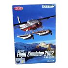 Microsoft Flight Simulator 2002 Pc Game Small Big Box 3 Disc Plane Game