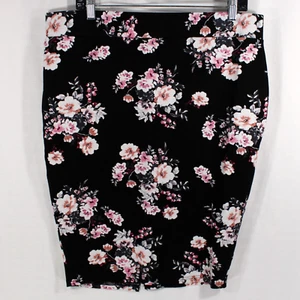 Torrid Rock Damengröße 1 (14-16/1X) schwarz Bleistift Viskose Stretch Pull-Up - Bild 1 von 5