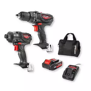 Kit de taladro y atornillador de impacto Katana by Kincrome 18V 2 PC - Imagen 1 de 1