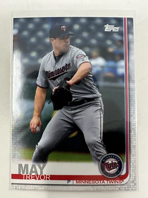 2019 TOPPS UPDATE SERIES TREVOR MAY US196 MINNESOTA TWINS - Image 1 of 2