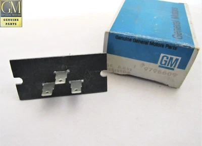 NOS 1969 Pontiac Catalina Executive Bonneville Blower Motor Resistor GM  9796609 - Image 1 of 4