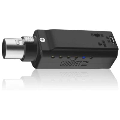 Chauvet DJ D-Fi XLR RX Receiver Wireless DMX Dongle Lighting DJ Disc - Image 1 of 4