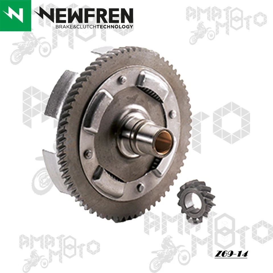 CP0008 - CAMPANA E PIGNONE FRIZIONE Z 69 VESPA 50 HP