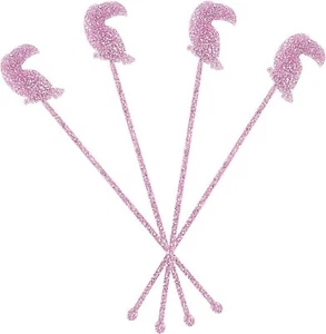 Toucan Acrylic Swizzle Stir Sticks (Set/4) - Picture 1 of 2