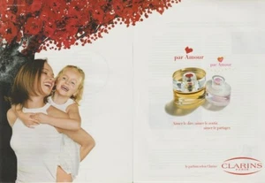 Publicité papier - advertising paper - Clarins 2 pages - Picture 1 of 1