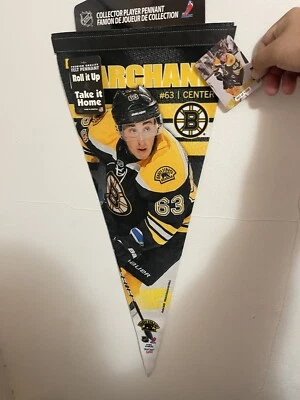 Brad Marchand Boston Bruins Limited No # 84 Of  1000 Premium Pennant 12x30 - Image 1 of 3