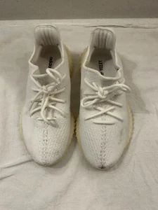 Adidas Yeezy Boost 350 V2 Low Cream/Triple White Men’s Size 7.5 - Picture 1 of 10