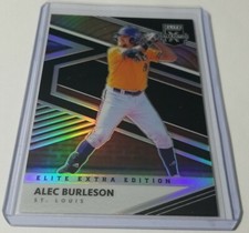 2020 Elite Extra Edition ALEC BURLESON Silver Prizm #70 St. Louis Cardinals 