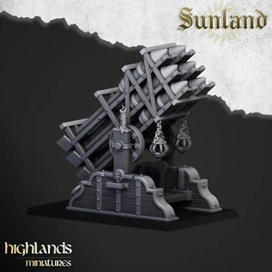 Lanzacohetes Sunland - Highlands Miniatures 28 mm - Imagen 1 de 3