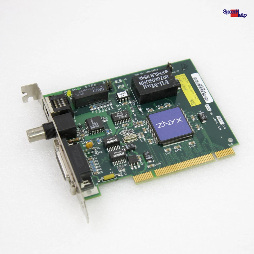 ZNYX ETHERACTION SA0011 05B PCI BNC RJ45 NETZWERKKARTE LAN CARD ETHERNET ADAPTER - Bild 1 von 1