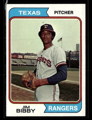 1974 Topps Jim Bibby #11 - Image 1 of 2