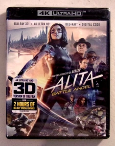 ALITA BATTLE ANGEL - BLU-RAY 3D + 4K ULTRA HD + BLU-RAY - Bild 1 von 2