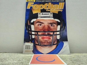 Guida prezzi calcio Kurt Warner St Louis Rams NFL Beckett maggio 2000 - Foto 1 di 10