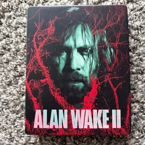 Alan Wake II Custom Made G2 Steelbook Case Only (No Game) New/w slipcover case - Picture 1 of 6