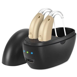 Hörgeräte für Senioren, wiederaufladbarer Hörverstärker mit Noise Cancelling... - Bild 1 von 7