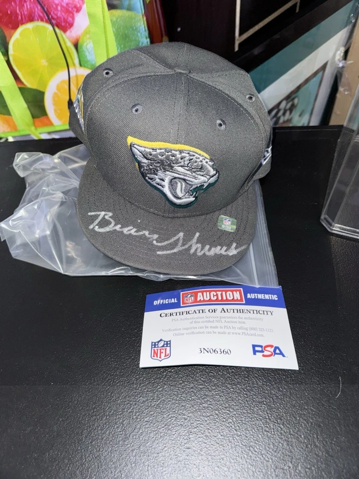 BRIAN THOMAS JR. Draft Hat Signed Worn During Event FIRST NFL AUTOGRAPH 1/1 Rare - Image 1 of 4