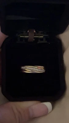 10kt Men’s Wedding Band Size 7.5 - Image 1 of 4