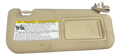 14-19 LEXUS IS350 PASS RIGHT SIDE Sun Visor Illuminated OEM - Image 1 of 4