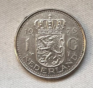 Umlaufmünze 1 Gulden Niederlande 1979 - Bild 1 von 2