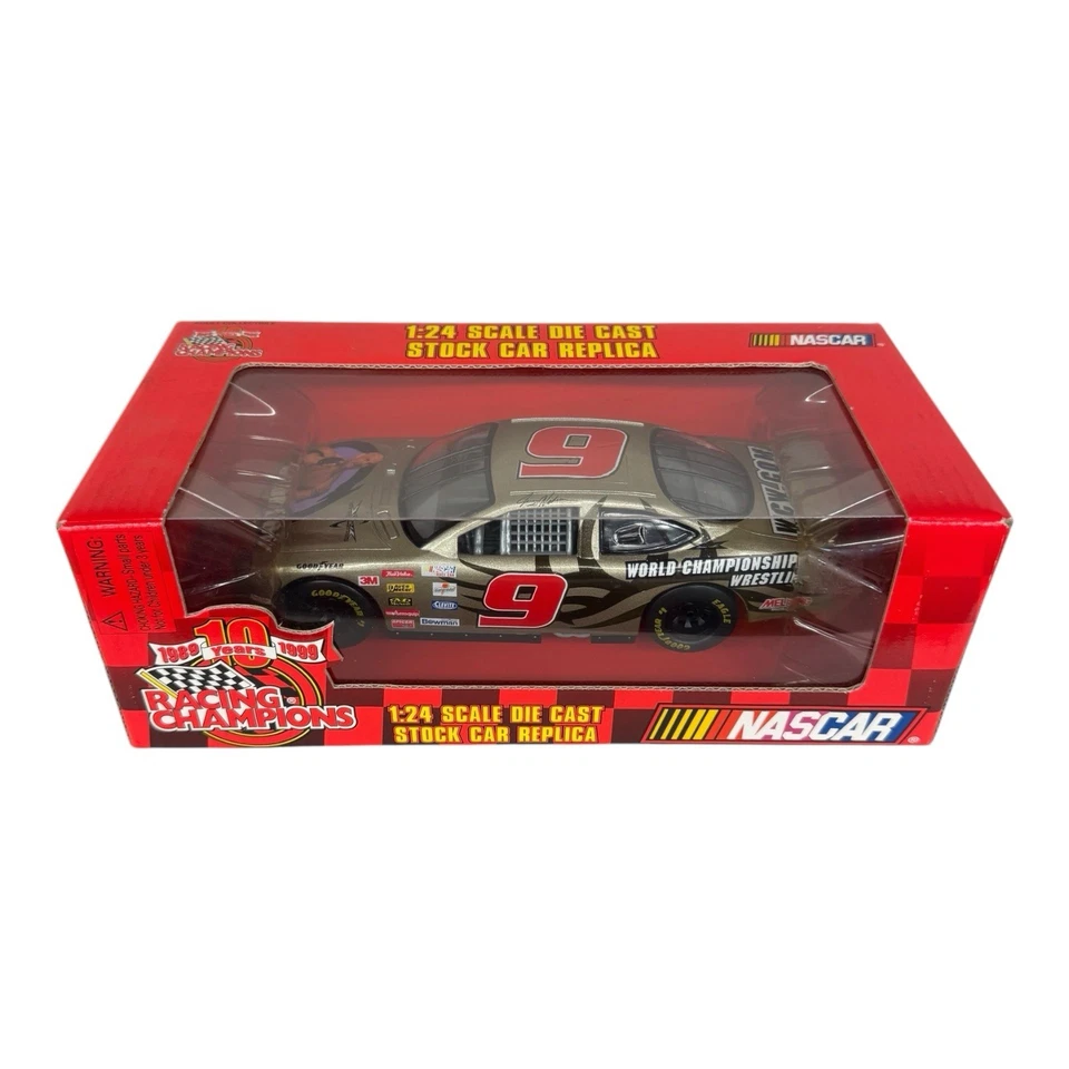 Jerry Nadeau Goldberg WCW 1999 Racing Champions Red Box #9 1:24 Foto 1 de 4