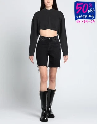 Sudadera corta asimétrica Adidas By STELLA MCCARTNEY talla M negra PVP €126 Foto 1 de 4