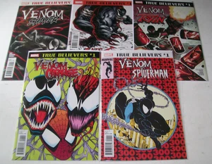 True Believers Venom lotto di 5 Marvel 2018 ASM 300 Carnage Tossin - Foto 1 di 6