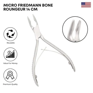 Instrumentos quirúrgicos Micro Friedmann Bone Rongeurs 14 cm acero inoxidable - Imagen 1 de 2