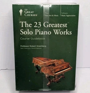 Teaching Co Great Courses CDs: 23 GREATEST SOLO PIANO WORKS - Vo1 1-3 KOMPLETT - Bild 1 von 3