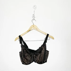 CHANTELLE Rive Gauche Full Coverage Unlined Bra C32810 BLACK womens 32DDDD - Picture 1 of 7