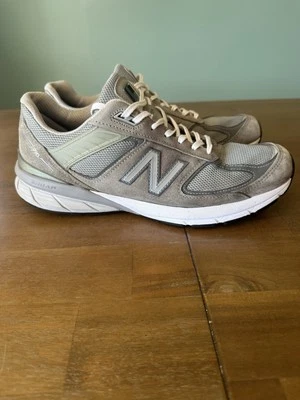 New Balance  990v5 Athletic Shoes W990GL5 Grey Suede MADE IN USA Mens Sz 11.5 2A - Image 1 of 4