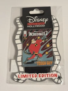 Disney Pin DSSH Pixar Incredibles 2 Tough Guy Comic Book Cover LE 300 #128719 - Bild 1 von 7