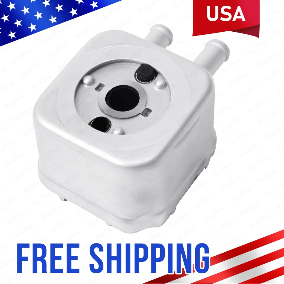 Engine Oil Cooler For 1999-2004 Audi A6 2002-2005 A4 1998-2005 Volkswagen Passat - Image 1 of 4