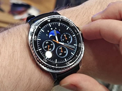 Samsung - Galaxy Watch8 Classic Stainless Steel Smartwatch 46mm BT - Black - ... - Image 1 of 3