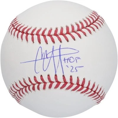 CC Sabathia New York Yankees Autographed MLB Baseball with "HOF 25" Inscription - Image 1 of 3