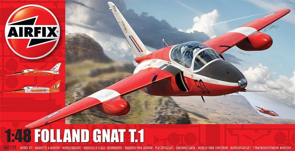 Airfix Maßstab:1:48 Phillip Folland Gnat 模型套件 — 第 1/3 张图片