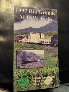 Rio Grande M.O.W. 1997 Train VHS Green Frog Productions VHS - Bild 1 von 4