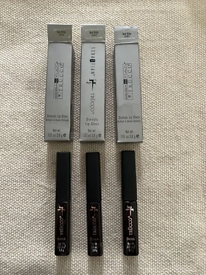 SEBASTIAN TRUCCO X3 DIVINYLS LIP GLOSS ( BAD KITTY ) #G70872 0.135 oz NEW - Image 1 of 4