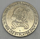 O?Shea?s Casino Las Vegas Nevada $1 Slot Gaming Token NV GDC Nickel 1989