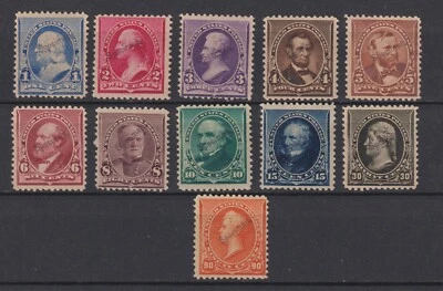 US set #219S ----  # 229S Specimen Overprint VF-XF  OGLH cv= $ 1675 - Image 1 of 2
