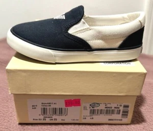 Giorgio Armani A8517 Navy Blue and White Boat Shoes (New with box) - Picture 1 of 1