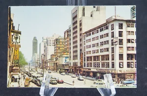 Postal Avenida Juárez Avenida Frente al Parque Alameda Años 50 México* - Imagen 1 de 2