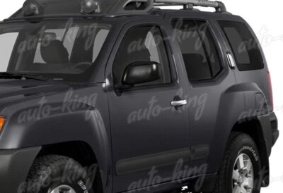 FOR 2005-2015 NISSAN XTERRA 6PCS MIRROR CHROME DOOR HANDLE COVER COVERS CAPS - Image 1 of 3