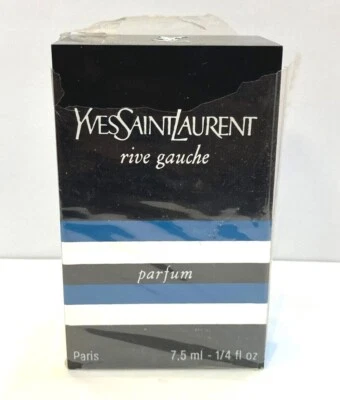 *RARO* Perfume Yves Saint Laurent RIVE GAUCHE de Colección Años 70 YSL 1/4 OZ Foto 1 de 4