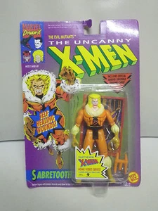 1992 UNCANNY X-MEN EVIL MUTANTS SERIE SABRETOOTH MARVEL COMICS TOY BIZ 4939 - Bild 1 von 3