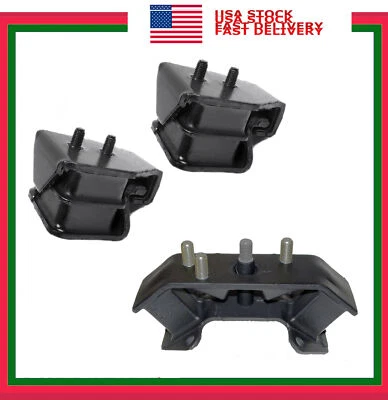Montaje de motor y transmisión 3 piezas para Subaru Forester 2,5 L 6709 6709 6714 2003 Foto 1 de 4