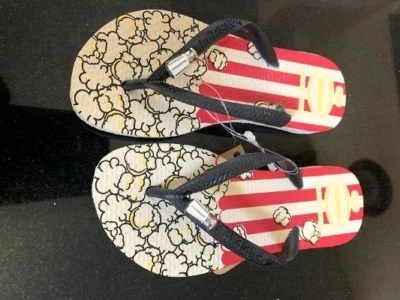 Havaianas Little Girls Flip Flops Popcorn Toddlers Size 7 - Image 1 of 3