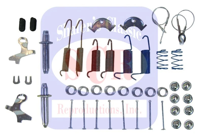 Kit de herrajes de freno Ford Bronco 1976-1996, trasero, nuevo Foto 1 de 1