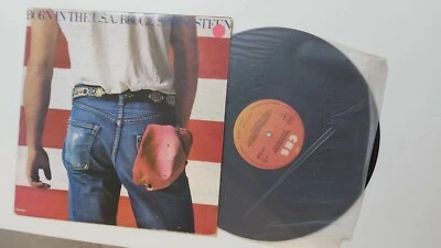 BRUCE SPRINGSTEEN Born In The USA  RARE ISRAEL   ISRAELI  LP - Image 1 of 2